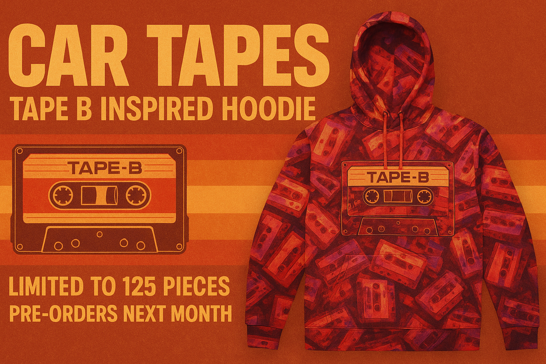 Car Tapes Hoodie: Vintage Vibes Meet Modern Style