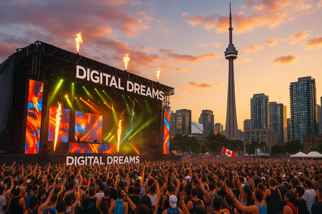 Digital Dreams Festival 2024: Toronto's Electronic Music Celebration Showcases Canadian Talent