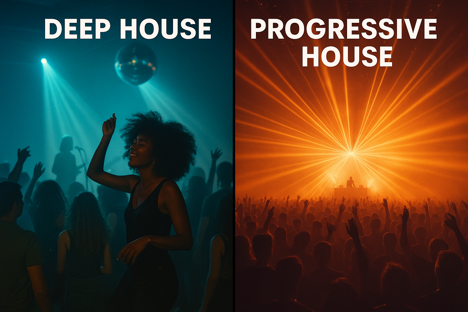 Deep House vs Progressive House: Understanding the Subgenres That Define Dance Floors