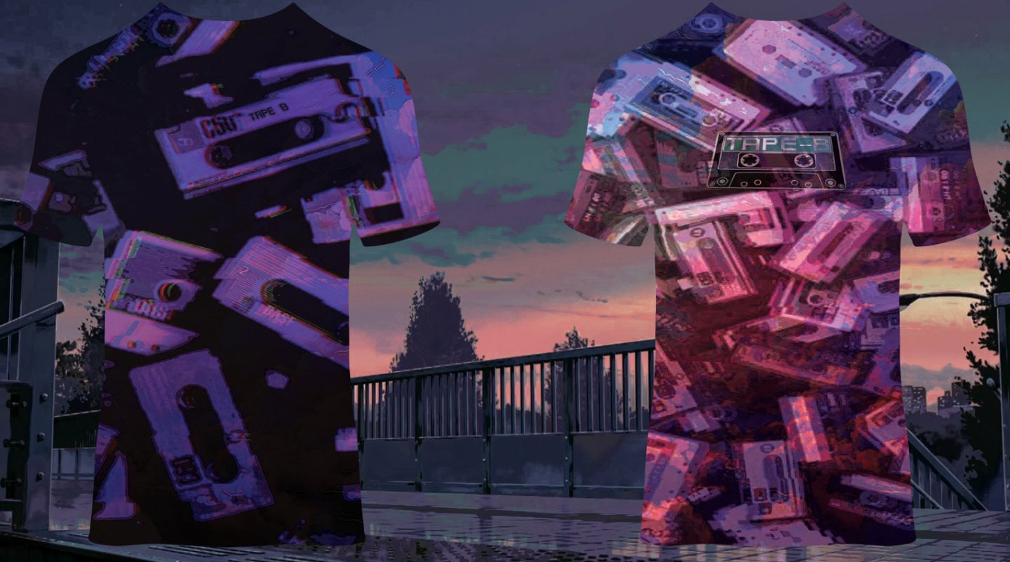 Retro Vibes - Tape B Car Tapes Inspired Hoodie (Limited 125)